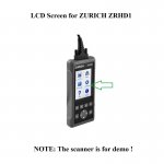 LCD Screen Display Replacement for ZURICH ZRHD1 Truck Scanner